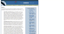 Desktop Screenshot of enronfraud.com